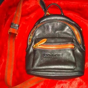 Coach charter mini backpack purse